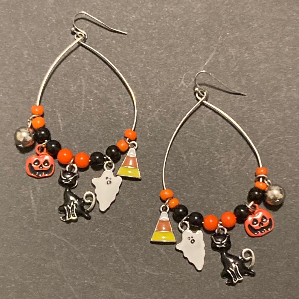 Halloween Hoop Earrings